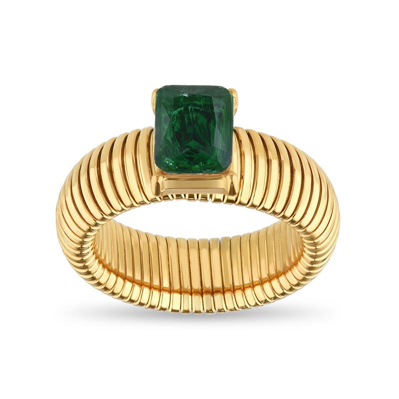 Opulence DiamondAura Ring (green)